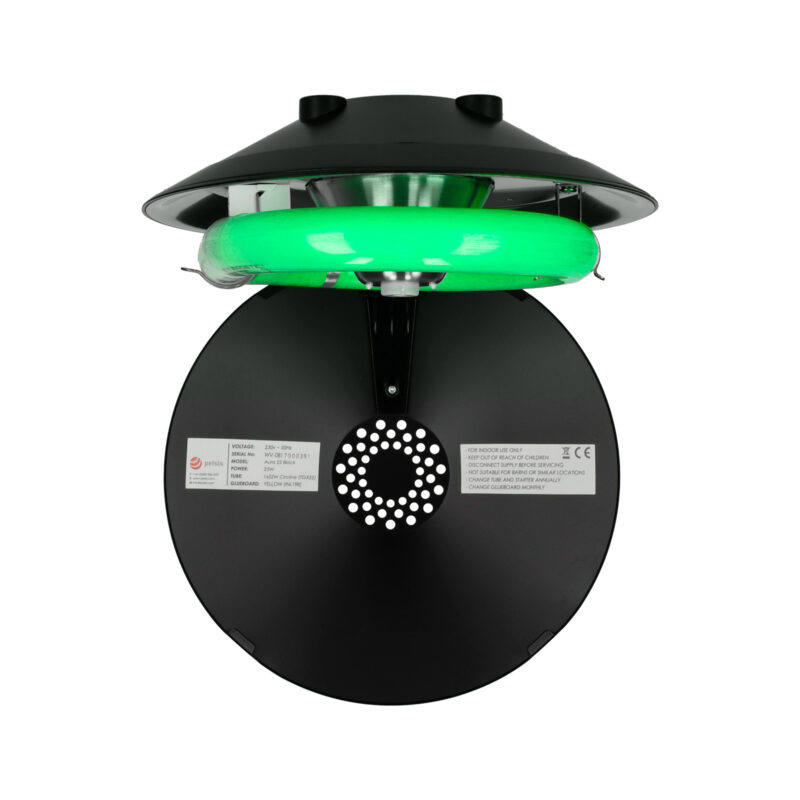 Eletrocutor de insetos voadores Aura Preto