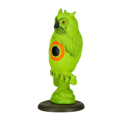 Réplica de Coruja espanta Aves - Fluorescente