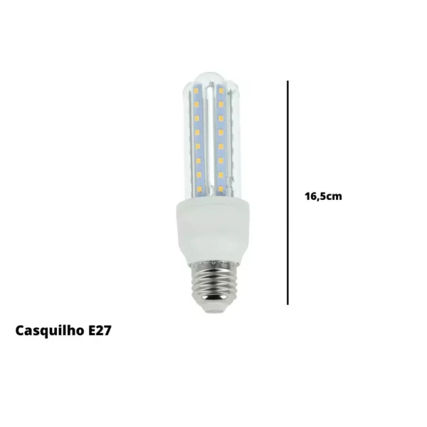 Lâmpadas LED 3U E27 Ecoced