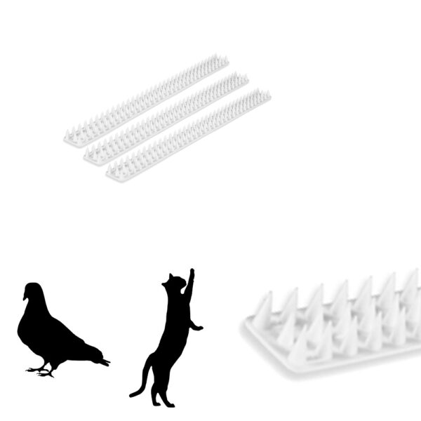 Faixas repelentes Anti Pombos - Branco