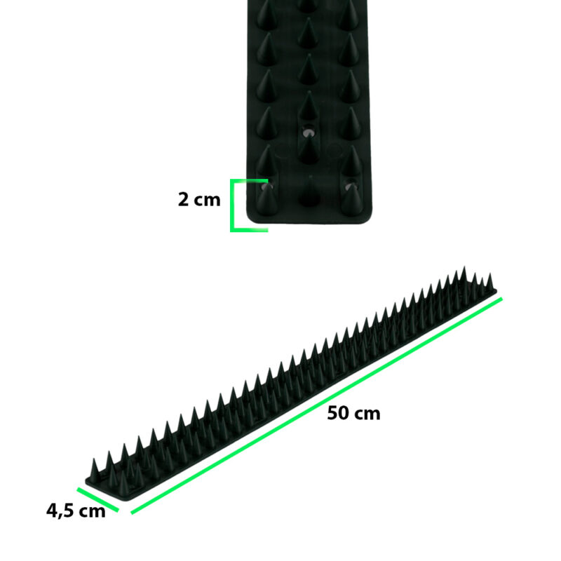 Faixas repelentes Anti Pombos – Preto